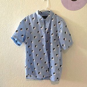 Urban Outfitters Button Up Yin Yang Shirt